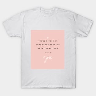 Silver Springs Pink Lyrics T-Shirt